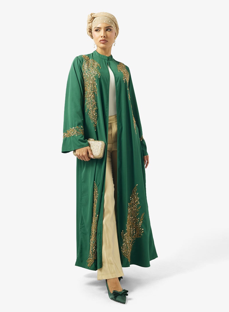 Khizana Embellished Abaya - Image 5